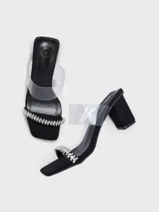 20Dresses Women Suede Open Toe Party Block Heels