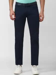 Peter England Casuals Men Slim Fit Regular Trousers