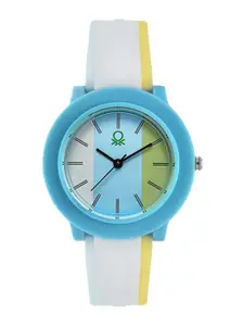 United Colors of Benetton Women Printed Dial & Straps Analogue Watch UWUCL0402