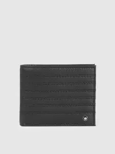 Louis Philippe Men Leather Two Fold Wallet