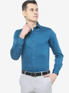 WYRE Solid Long Sleeves Cotton Formal Shirt