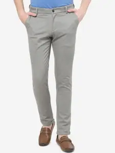 JADE BLUE Men Slim Fit Chinos Trousers