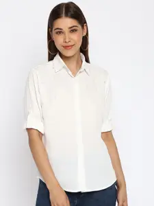 Mayra Embellished Regular Fit Casual Shirt