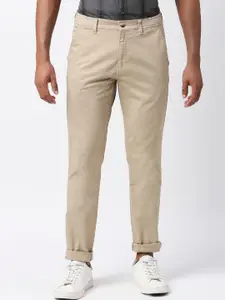 Thomas Scott Men Mid-Rise Classic Slim Fit Chinos Trousers