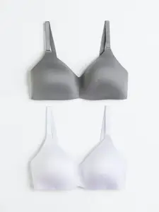 H&M H&M+ 2-pack non-wired bras