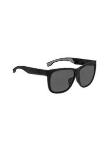 HUGO Men Square Sunglasses with UV Protected Lens 205493O6W61IR