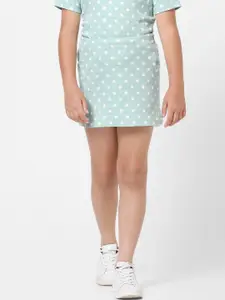 KIDS ONLY Girls Polka Dot Printed A-line Skirt