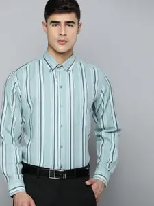 DENNISON Smart Regular Fit Multi Stripes Formal Shirt