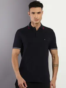 Tommy Hilfiger Polo Collar Short Sleeves Cotton T-shirt