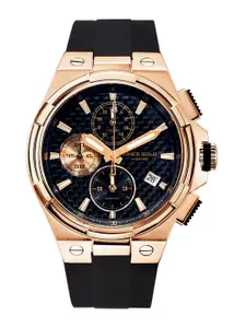 Aries Gold Men Bracelet Style Straps Analogue Chronograph Watch G 7312