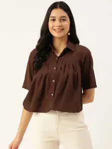 Slenor Solid Casual Shirt