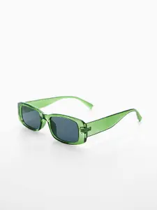 MANGO Women  Full Rim Sustainable Square Sunglasses With UV Protected Lens 47012502