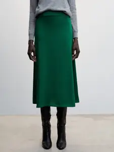 MANGO Sustainable Straight Midi Skirt
