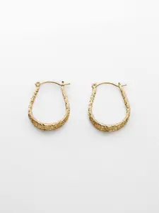 MANGO Contemporary Hoop Earrings