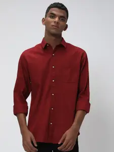 Mufti Trim Slim Fit Pure Cotton Casual Shirt