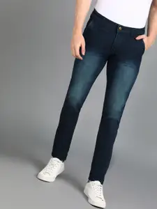 Urbano Fashion Men Slim Fit Slash Knee Light Fade Stretchable Jeans