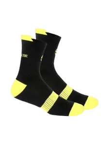 SuperGear Men Patterned Anti-Microbial Ankle-Length Cycling Socks