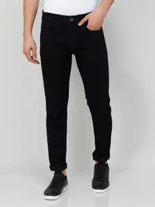 Forca by Lifestyle Men Mid-Rise Cuffed Hem Cotton Jeans