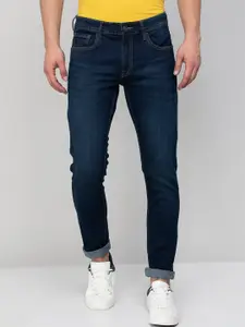 Forca Men Light Fade Cuffed Hem Cotton Jeans