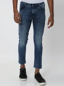 Mufti Men Slim Fit Heavy Fade Stretchable Jeans