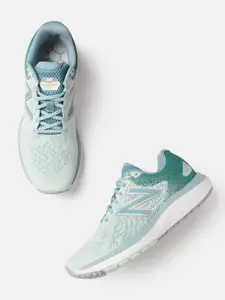 New Balance Women Sea Green Running Shoes