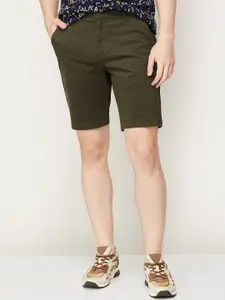 Fame Forever by Lifestyle Men Olive Green Shorts