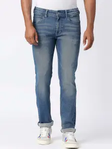 Pepe Jeans Men Slim Fit Heavy Fade Cotton Jeans