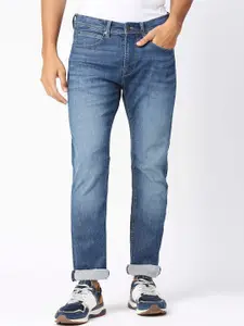 Pepe Jeans Men Slim Fit Heavy Fade Cotton Jeans