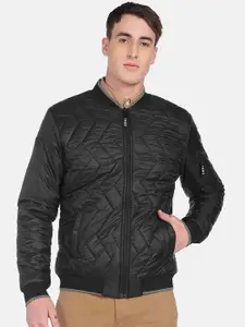Flying Machine Henley Collar Quilted Jacket