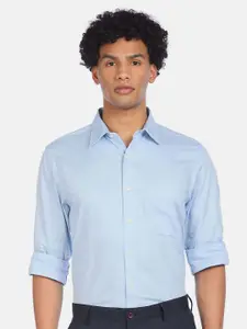 Arrow Men Blue Casual Shirt