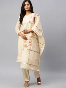Rajnandini Embellished Unstitched Dress Material