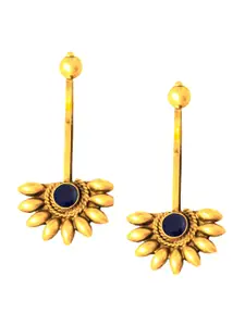 ahilya Gold-Plated Floral Ear Cuff Earrings