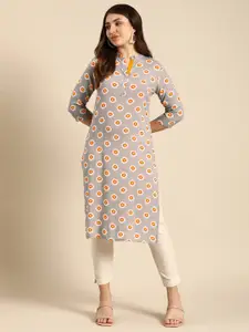 Anouk Ethnic Motifs Printed Kurta