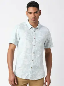 Pepe Jeans Relaxed Tropical Printed Casual Shirt