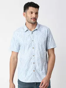 Pepe Jeans Relaxed Floral Printed Cotton Casual Shirt