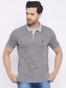 Duke Short Sleeve Polo Collar Cotton T-shirt