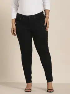 Sztori Women Plus Size Skinny Fit Stretchable Jeans
