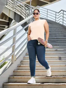 Sztori Women Plus Size Skinny Fit Jeans