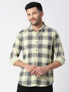 Pepe Jeans Relaxed Tartan Checks Checked Cotton Casual Shirt