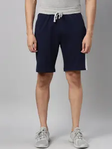 MADSTO Men Regular-Fit Cotton Shorts