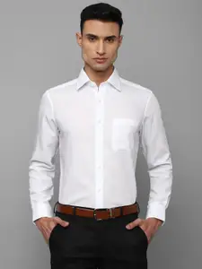 Louis Philippe Permapress Spread Collar Pure Cotton Wrinkle Free Formal Shirt