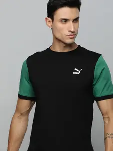Puma Round Neck Classics Block Regular Fit T-shirt