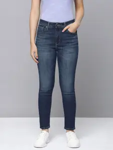 Levis 721 Skinny Fit High-Rise Light Fade Jeans