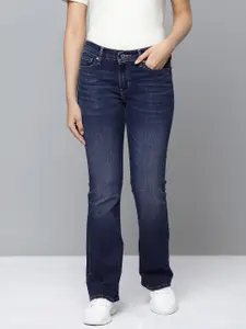Levis Women Mid Rise Bootcut Light Fade Stretchable Jeans