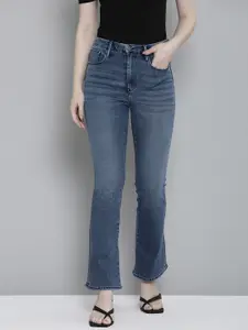 Levis Women Mid Rise 725 Skinny Fit Light Fade Stretchable Jeans