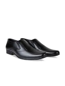HikBi Men Leather Formal Slip-On Shoes