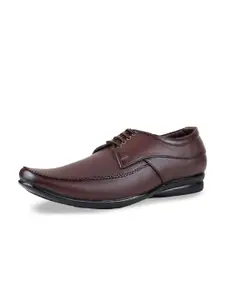 HikBi Men Leather Formal Derbys