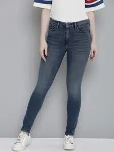 Levis Women Mid Rise 311 Skinny Fit Heavy Fade Stretchable Jeans