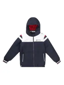 Cantabil Boys Colourblocked Lightweight Puffer Jacket