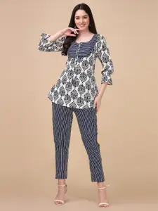 GUFRINA Women Printed Top with Trousers